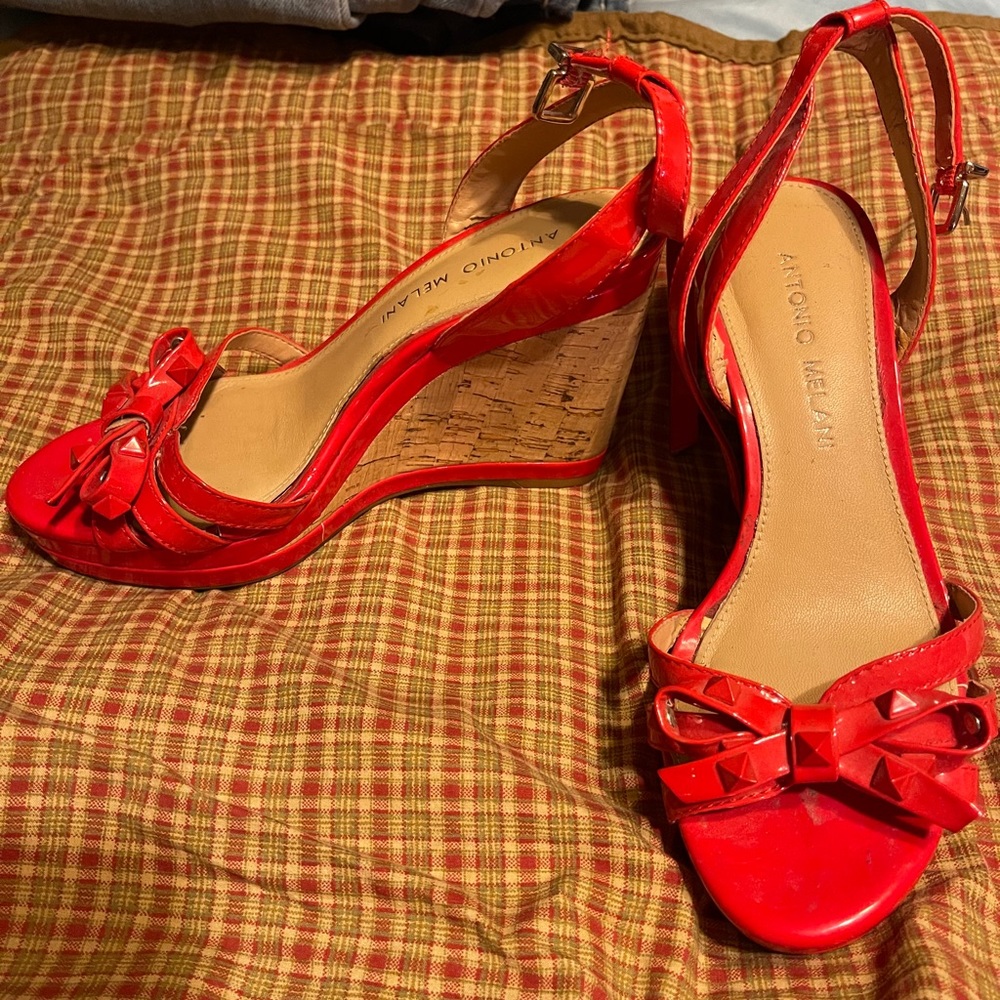 Red shoes